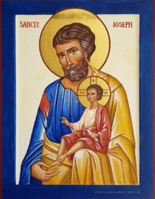 Saint Joseph and the Infant Christ (sold)